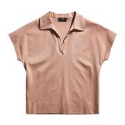 Klassiek Poloshirt in Diverse Kleuren Fay , Pink , Dames