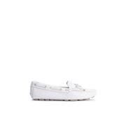 Hoogwaardige leren off-white mocassins Kazar , White , Dames