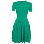 Pre-owned Fabric dresses Alexander McQueen Pre-owned , Green , Dames