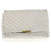 Pre-owned Leather clutches Isabel Marant Pre-owned , White , Dames