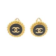 Pre-owned Metal chanel-jewelry Chanel Vintage , Yellow , Dames