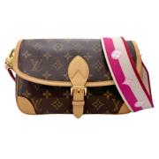 Pre-owned Canvas louis-vuitton-bags Louis Vuitton Vintage , Brown , Da...