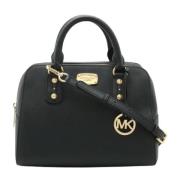 Pre-owned Leather handbags Michael Kors Pre-owned , Black , Dames