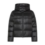 Zwarte Jassen voor Mannen Peuterey , Black , Dames