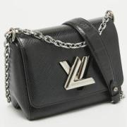 Pre-owned Leather louis-vuitton-bags Louis Vuitton Vintage , Black , D...