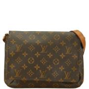 Pre-owned Leather louis-vuitton-bags Louis Vuitton Vintage , Brown , D...