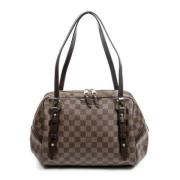 Pre-owned Canvas louis-vuitton-bags Louis Vuitton Vintage , Brown , Da...