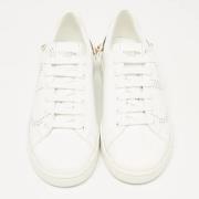 Pre-owned Leather sneakers Valentino Vintage , White , Dames