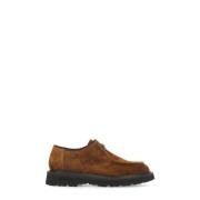 Bruine Suède Veterschoenen Woolrich , Brown , Heren