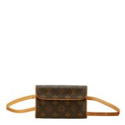 Pre-owned Canvas louis-vuitton-bags Louis Vuitton Vintage , Brown , Da...