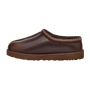 Leren Bruine Stijlvolle Ciabatta Schoenen UGG , Brown , Heren