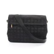 Pre-owned Canvas chanel-bags Chanel Vintage , Black , Dames