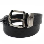 Pre-owned Leather belts Armani Pre-owned , Black , Heren