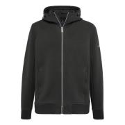 B Tech Volledige rits Dubbele hoodie In Scuba Boggi Milano , Black , H...