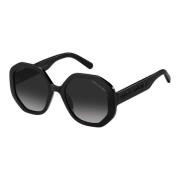 Zwart/Grijs Getinte Zonnebril Marc Jacobs , Black , Dames