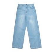 Wijde Denim Jeans in Blauw Garment Workshop , Blue , Heren