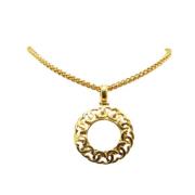 Pre-owned Metal chanel-jewelry Chanel Vintage , Yellow , Dames