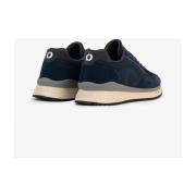 Blauwe Sicilia Sneakers Gerecycled Polyester Vegan Ecoalf , Blue , Her...