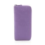 Pre-owned Fabric wallets Louis Vuitton Vintage , Purple , Dames