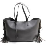 Pre-owned Canvas shoulder-bags Yves Saint Laurent Vintage , Black , Da...