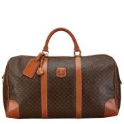 Pre-owned Canvas travel-bags Celine Vintage , Brown , Dames