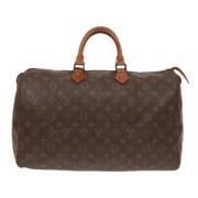 Pre-owned Canvas louis-vuitton-bags Louis Vuitton Vintage , Brown , Da...