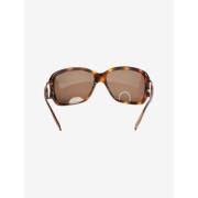 Pre-owned Fabric sunglasses Bvlgari Vintage , Brown , Dames