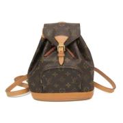 Pre-owned Canvas louis-vuitton-bags Louis Vuitton Vintage , Brown , Da...