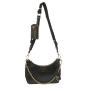 Pre-owned Leather prada-bags Prada Vintage , Black , Dames