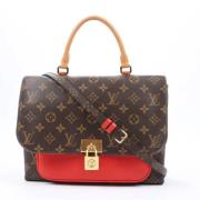 Pre-owned Leather handbags Louis Vuitton Vintage , Brown , Dames