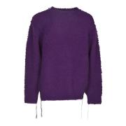 Paarse Sweater Collectie Sacai , Purple , Heren