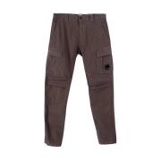 Cargo Broek - Satijn Stretch - Boulevard C.p. Company , Purple , Heren