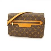 Pre-owned Fabric louis-vuitton-bags Louis Vuitton Vintage , Brown , Da...