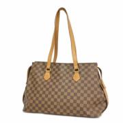 Pre-owned Fabric louis-vuitton-bags Louis Vuitton Vintage , Brown , Da...