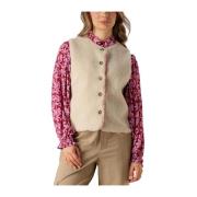 Beige Blazers Gilet Evelynn Ydence , Beige , Dames