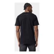 Duplex T-shirt Heren Zwart Xplct Studios , Black , Heren