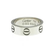 Pre-owned White Gold rings Cartier Vintage , Gray , Unisex