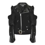 Zwarte Jassen voor Stijlvolle Look Junya Watanabe , Black , Dames