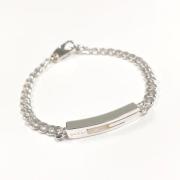 Pre-owned Metal bracelets Gucci Vintage , Gray , Dames