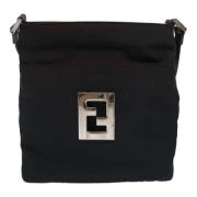 Pre-owned Nylon fendi-bags Fendi Vintage , Black , Dames