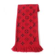 Pre-owned Wool scarves Louis Vuitton Vintage , Red , Dames