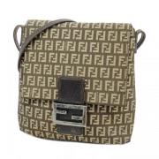 Pre-owned Canvas fendi-bags Fendi Vintage , Brown , Dames