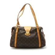 Pre-owned Canvas louis-vuitton-bags Louis Vuitton Vintage , Brown , Da...