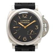 Pre-owned Metal watches Panerai Pre-owned , Black , Dames