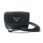 Pre-owned Nylon prada-bags Prada Vintage , Black , Dames