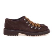 Heren suède veterschoenen Doucal's , Brown , Heren