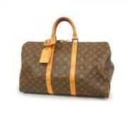 Pre-owned Fabric louis-vuitton-bags Louis Vuitton Vintage , Brown , Da...