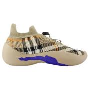 Nylon sneakers Burberry , Beige , Dames