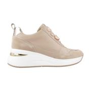 Hardloopschoenen met veters CafèNoir , Beige , Dames