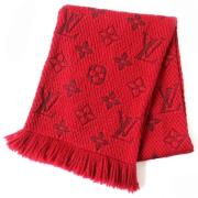 Pre-owned Wool scarves Louis Vuitton Vintage , Red , Dames